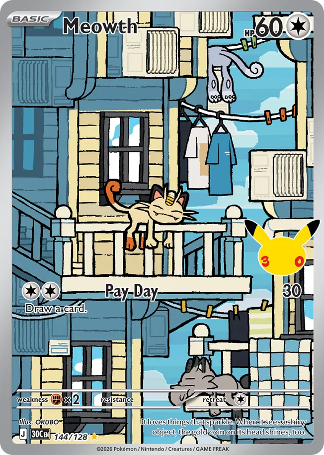 Meowth – 30th Celebration