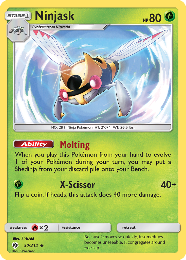 Ninjask – Lost Thunder