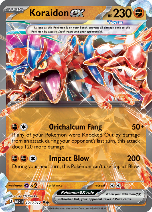 Koraidon ex – Ascended Heroes