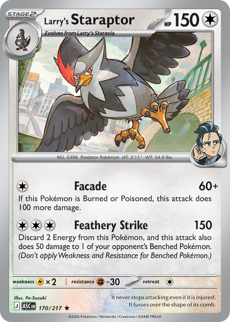 Larry's Staraptor – Ascended Heroes