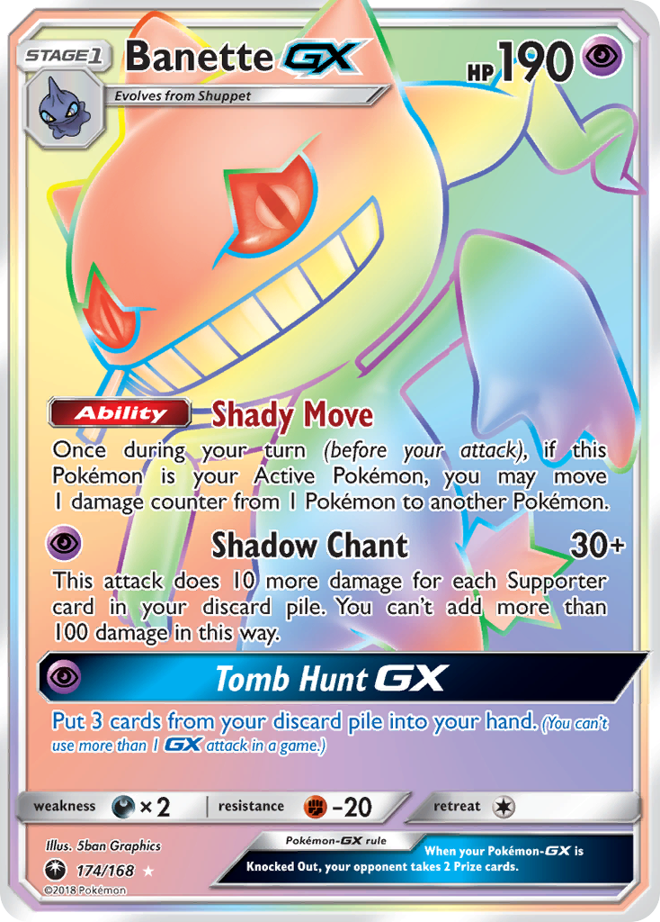 Banette-GX – Celestial Storm