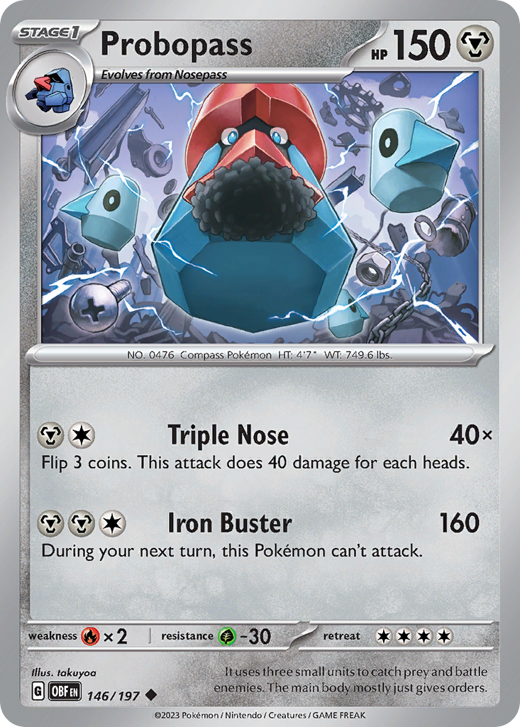 Probopass – Obsidian Flames