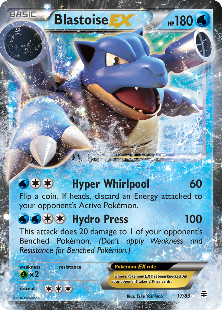 Blastoise-EX – Generations