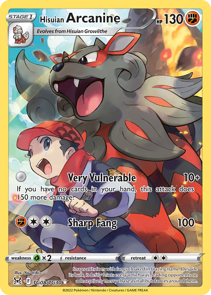 Hisuian Arcanine – Lost Origin Trainer Gallery