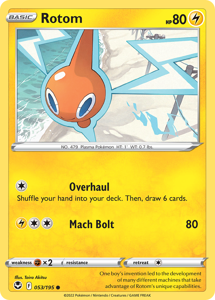 Rotom – Silver Tempest