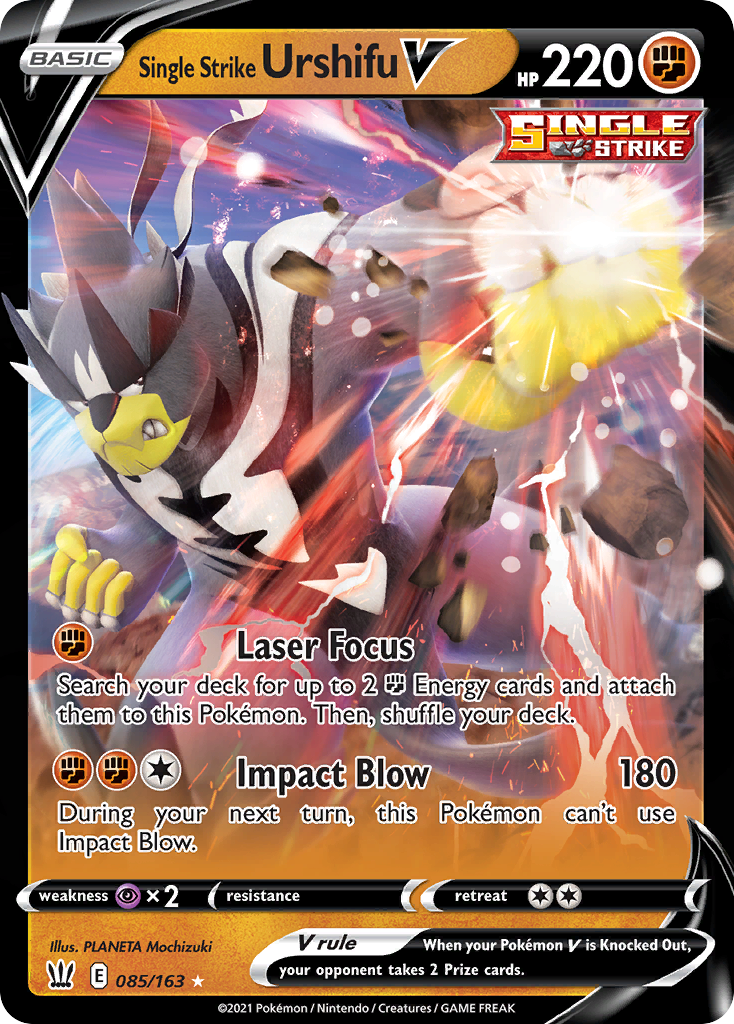 Single Strike Urshifu V – Battle Styles