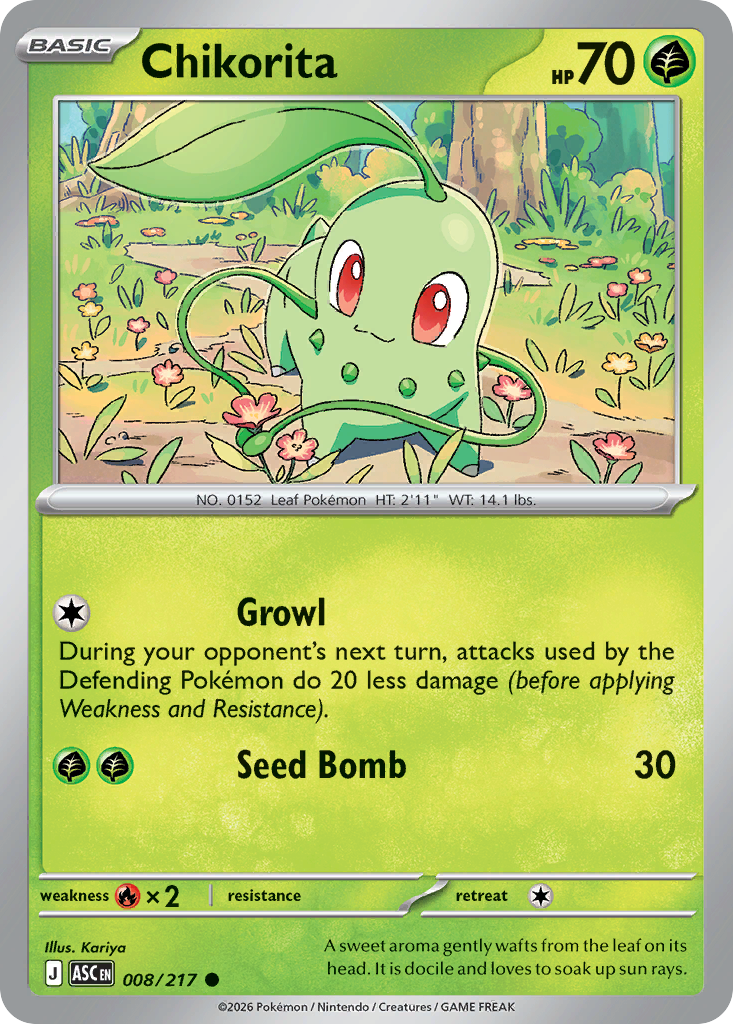 Chikorita – Ascended Heroes