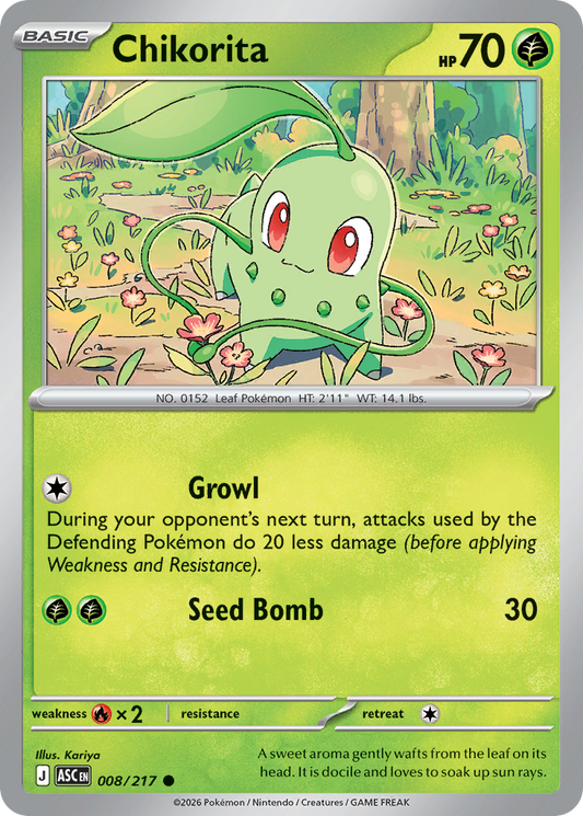 Chikorita – Ascended Heroes