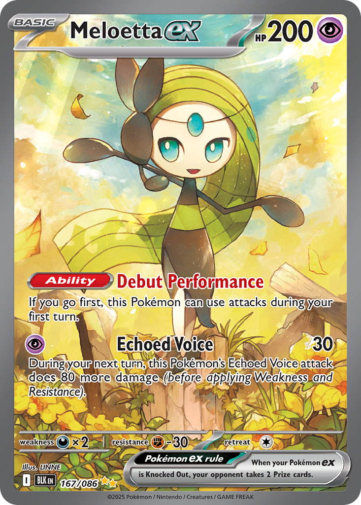 Meloetta ex – Black Bolt