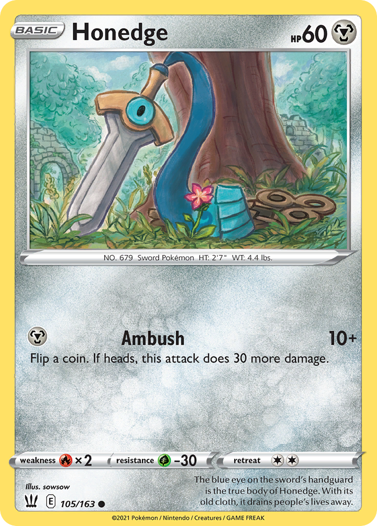 Honedge – Battle Styles