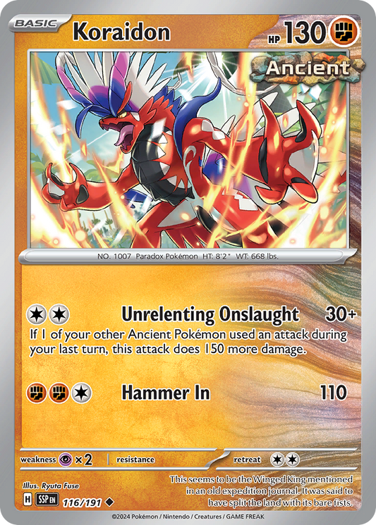 Koraidon – Surging Sparks