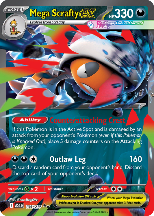 Mega Scrafty ex – Ascended Heroes