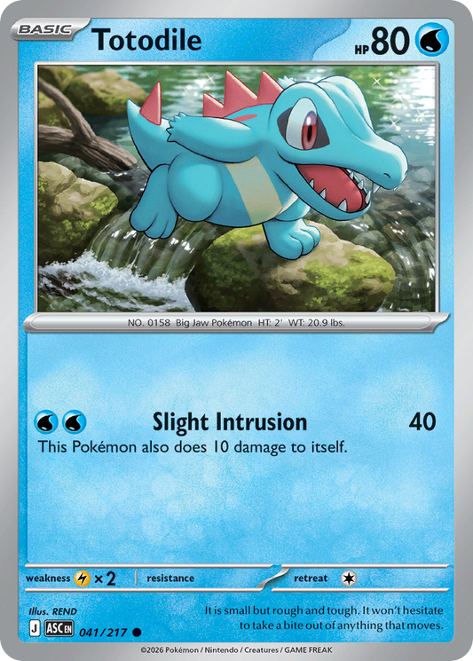 Totodile – Ascended Heroes