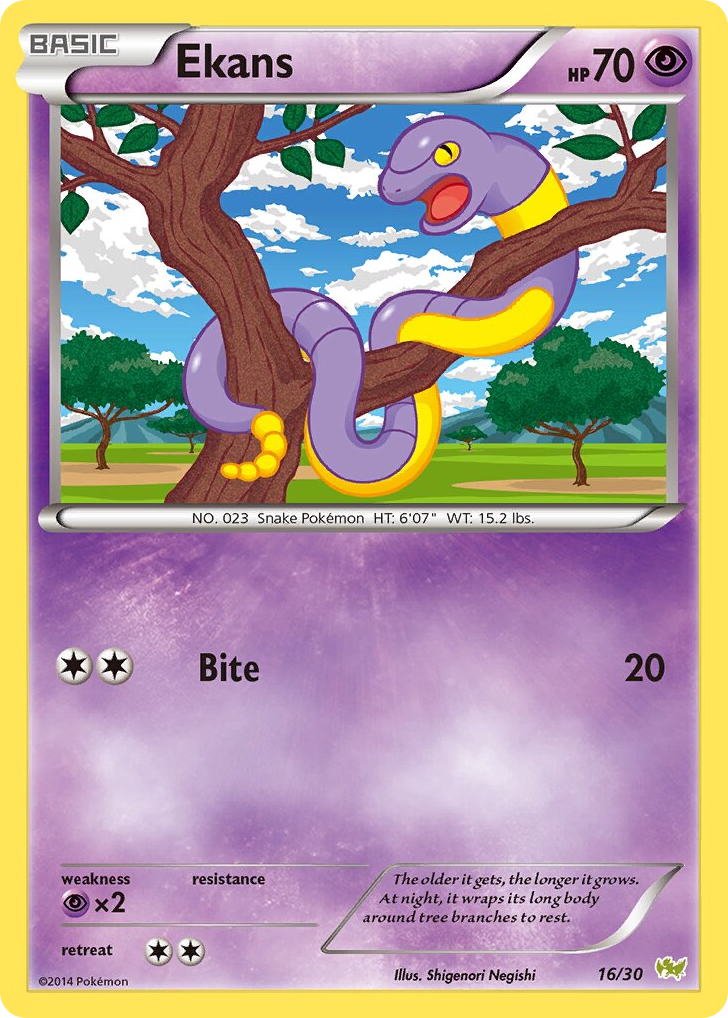 Ekans – XY Trainer Kit Noivern