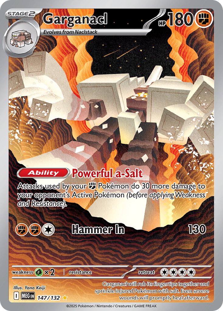 Garganacl – Mega Evolution