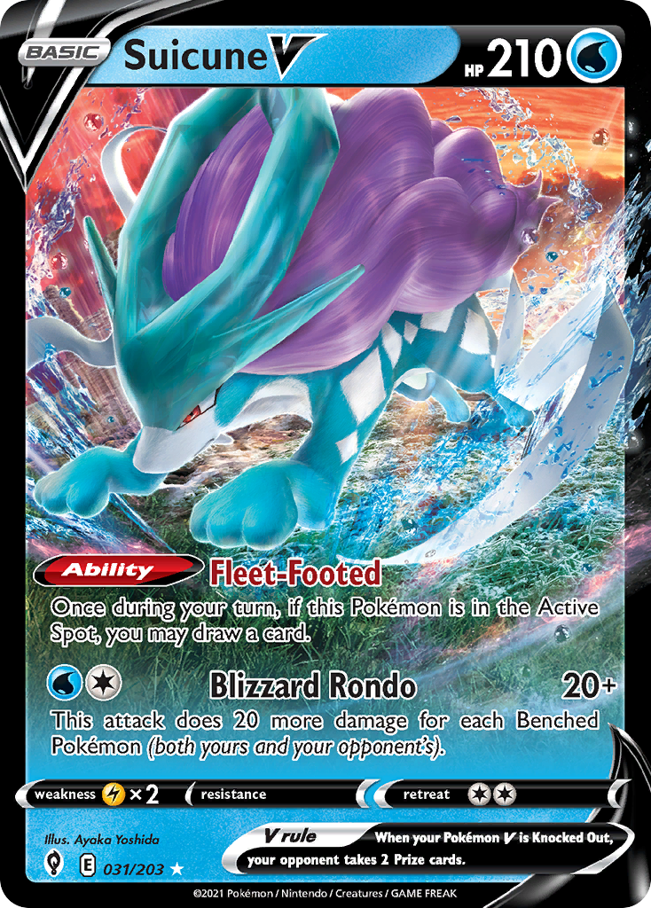 Suicune V – Evolving Skies