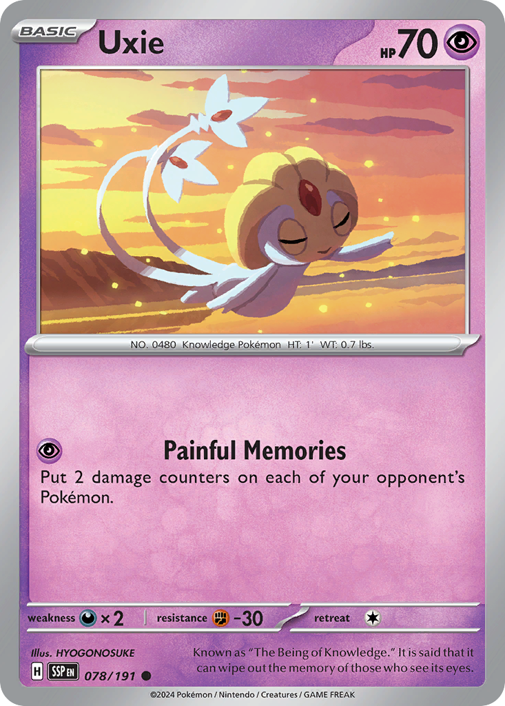Uxie – Surging Sparks