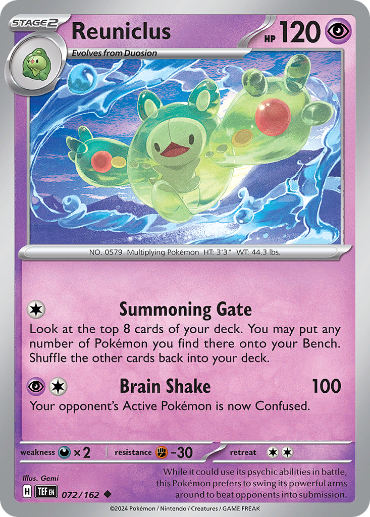 Reuniclus – Temporal Forces
