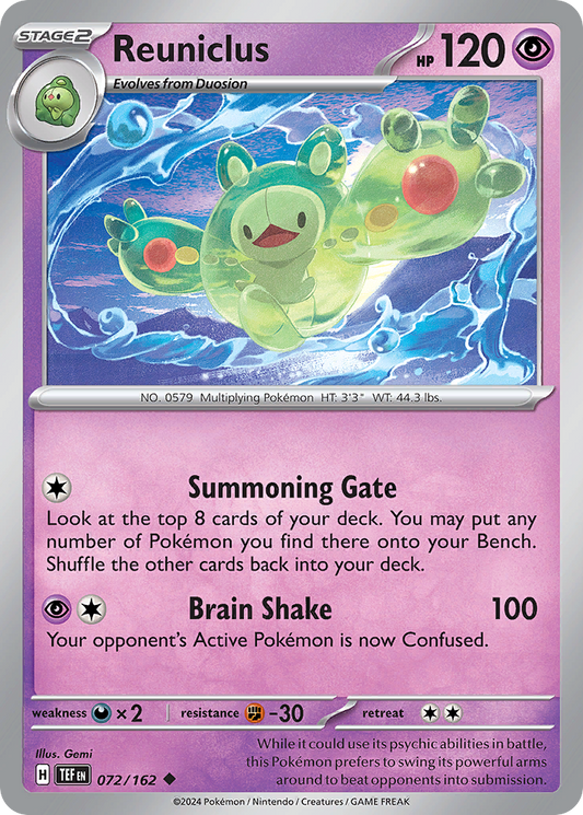 Reuniclus – Temporal Forces