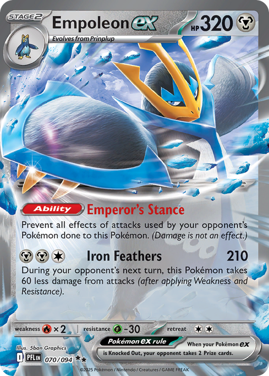 Empoleon ex – Phantasmal Flames