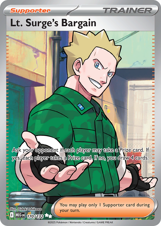 Lt. Surge's Bargain – Mega Evolution