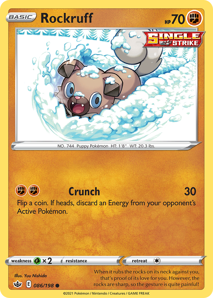 Rockruff – Chilling Reign