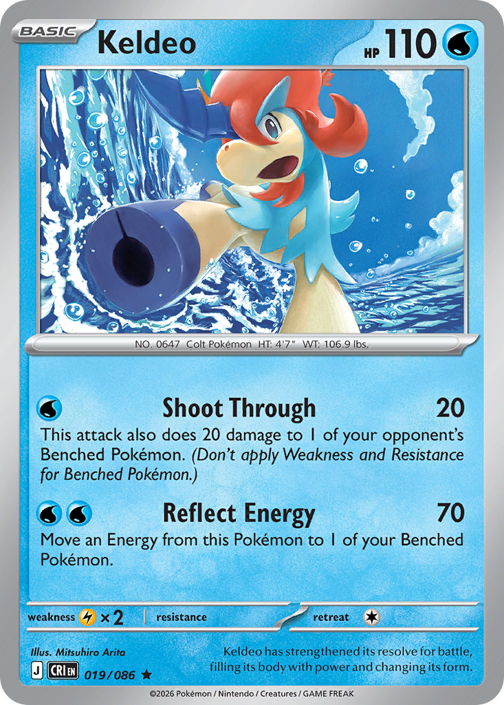 Keldeo – Chaos Rising