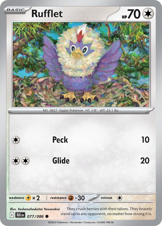 Rufflet – Black Bolt