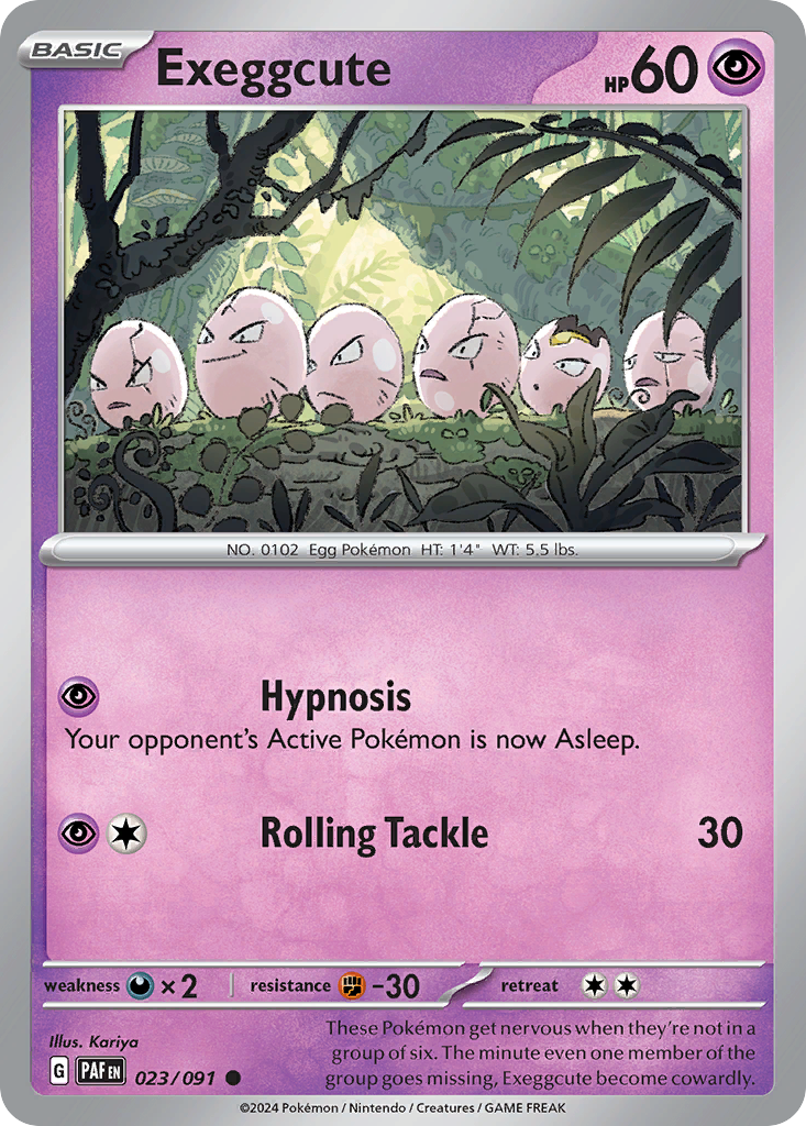 Exeggcute – Paldean Fates