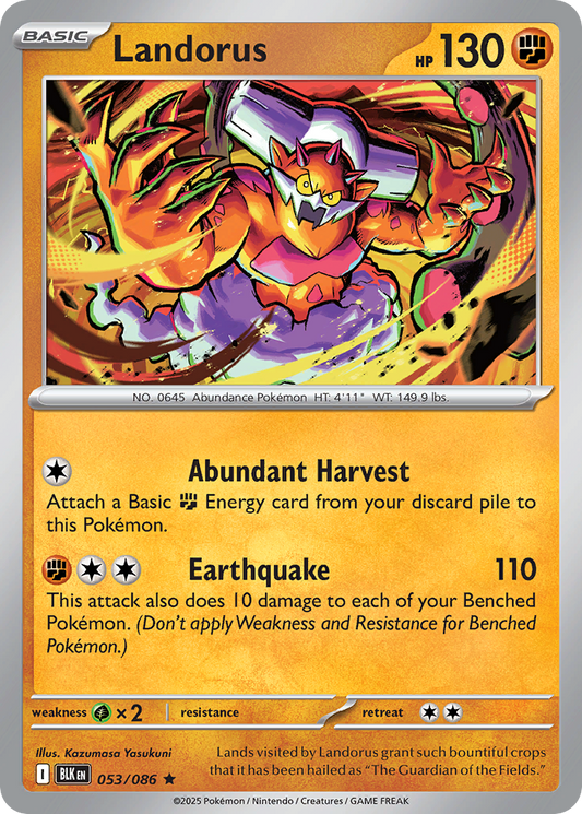 Landorus – Black Bolt