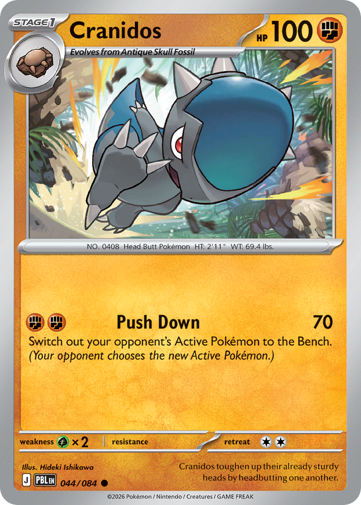 Cranidos – Pitch Black