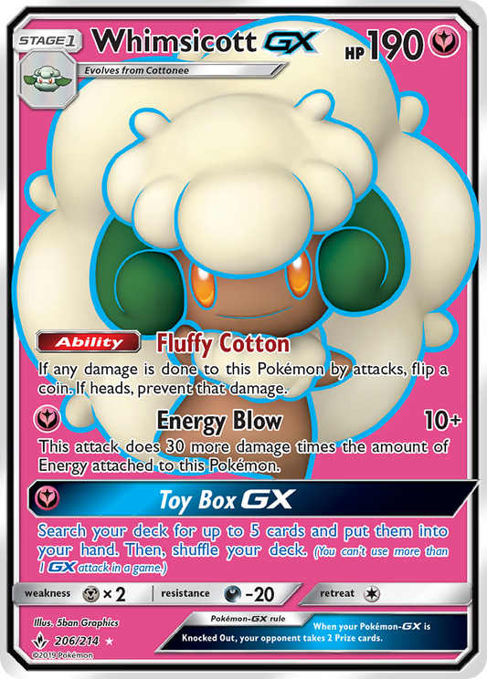 Whimsicott-GX – Unbroken Bonds