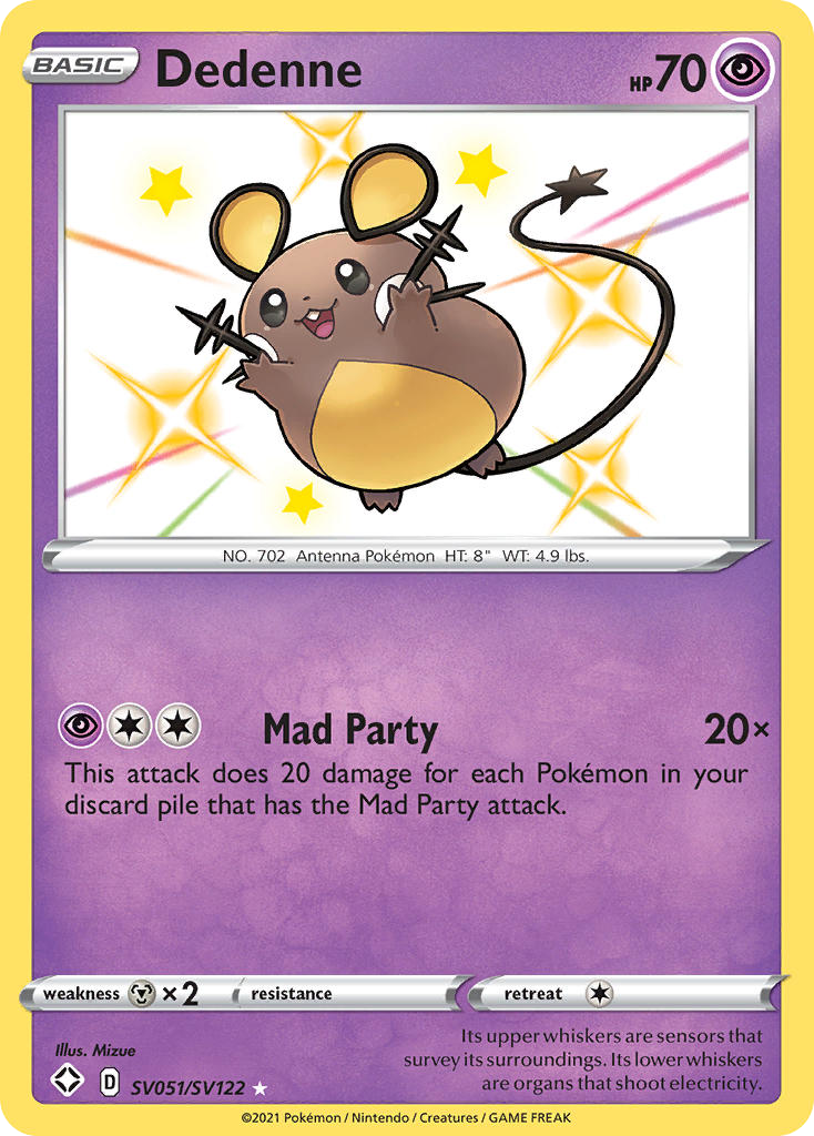 Dedenne – Shining Fates Shiny Vault