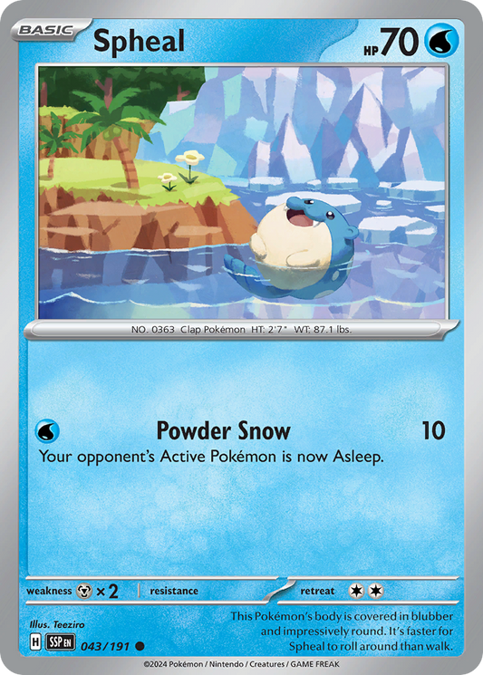 Spheal – Surging Sparks