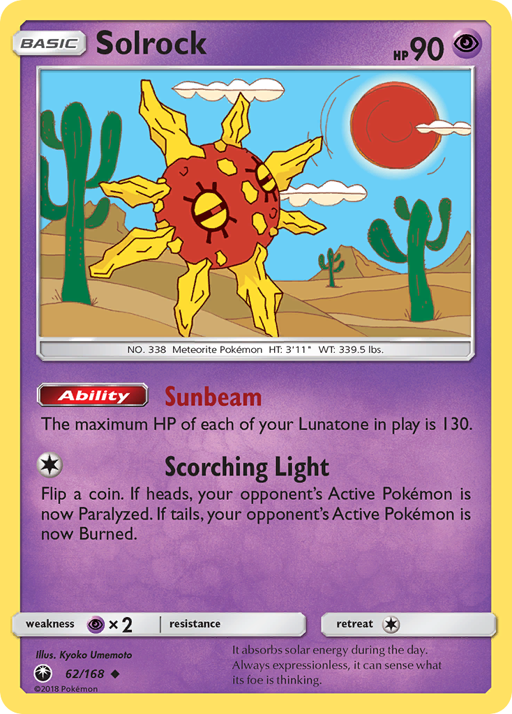 Solrock – Celestial Storm