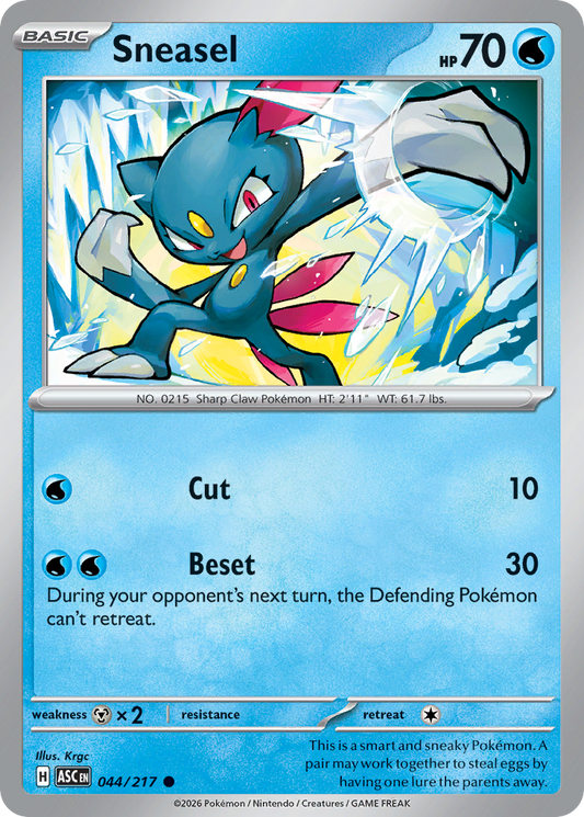 Sneasel – Ascended Heroes