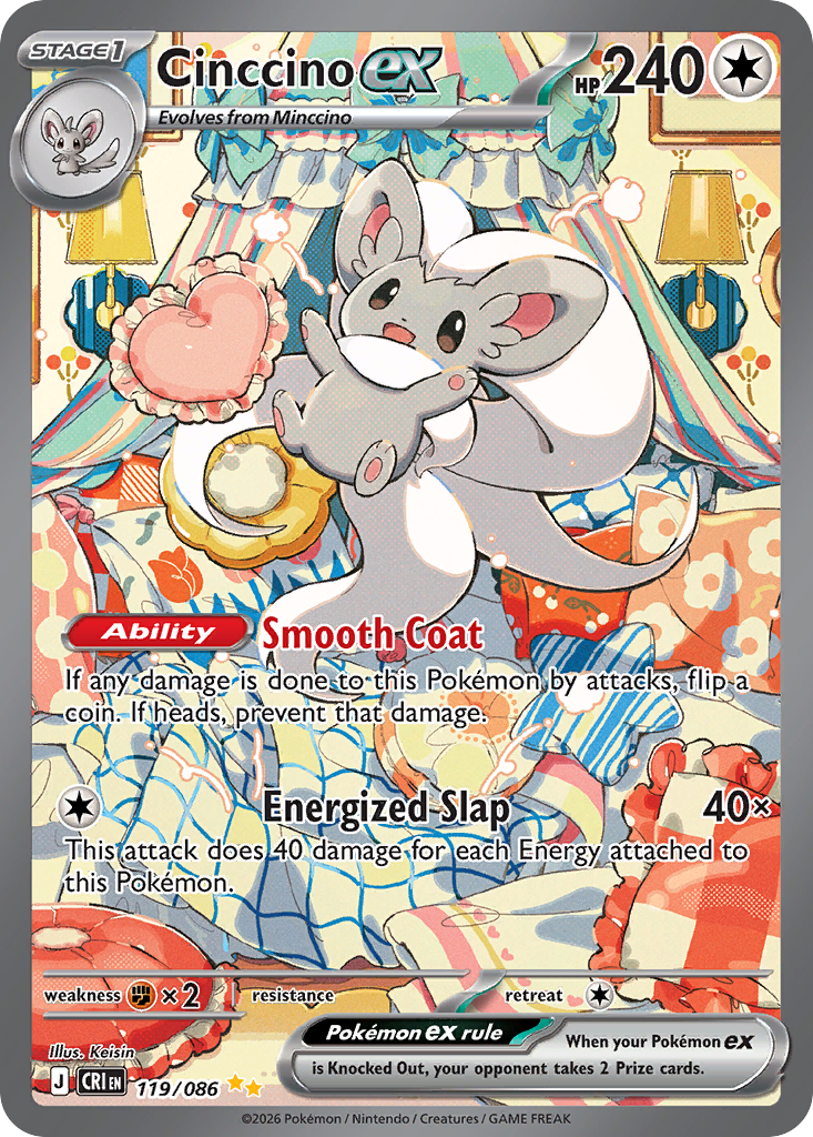 Cinccino ex – Chaos Rising