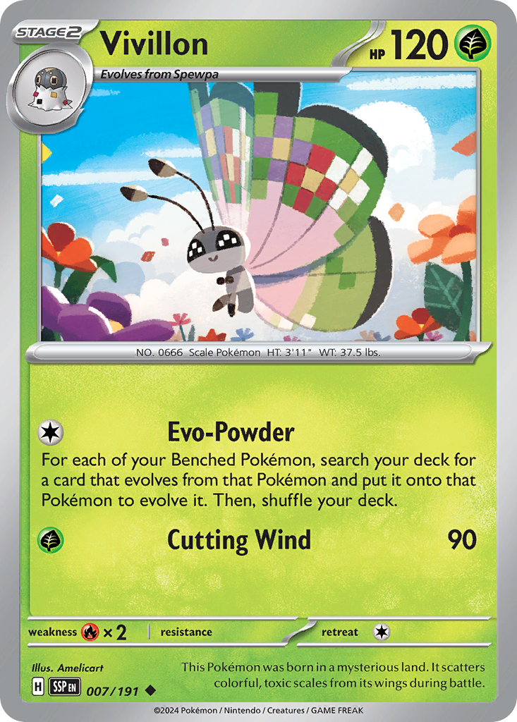 Vivillon – Surging Sparks
