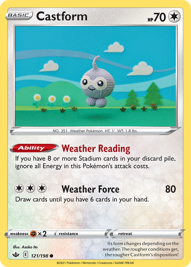 Castform – Chilling Reign