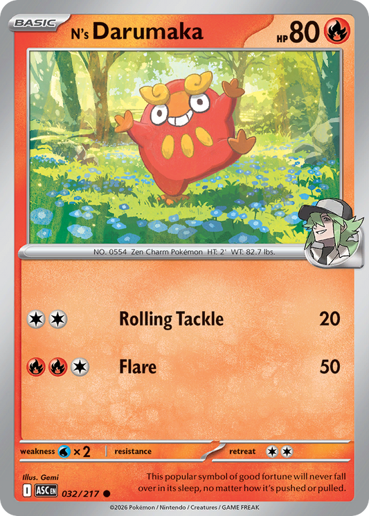N's Darumaka – Ascended Heroes