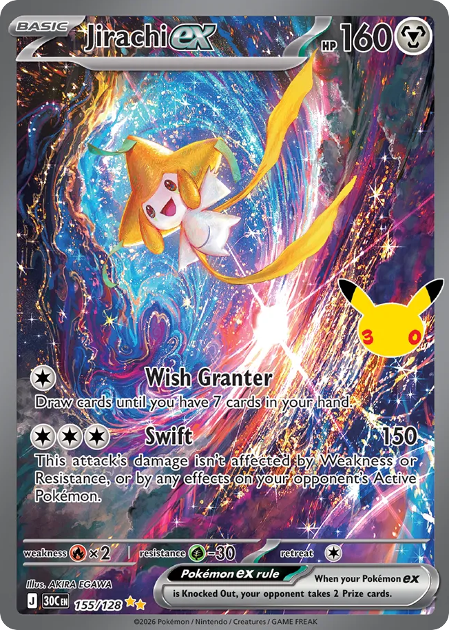 Jirachi ex – 30th Celebration