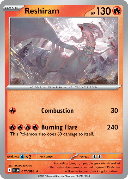 Reshiram – Phantasmal Flames
