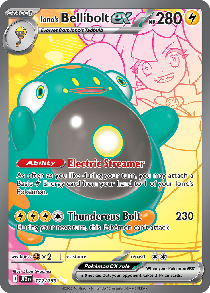 Iono's Bellibolt ex – Journey Together