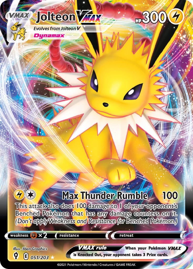 Jolteon VMAX – Evolving Skies