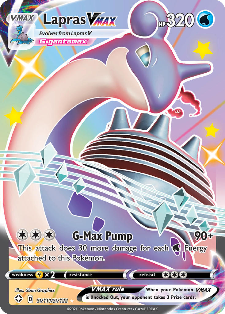 Lapras VMAX – Shining Fates Shiny Vault