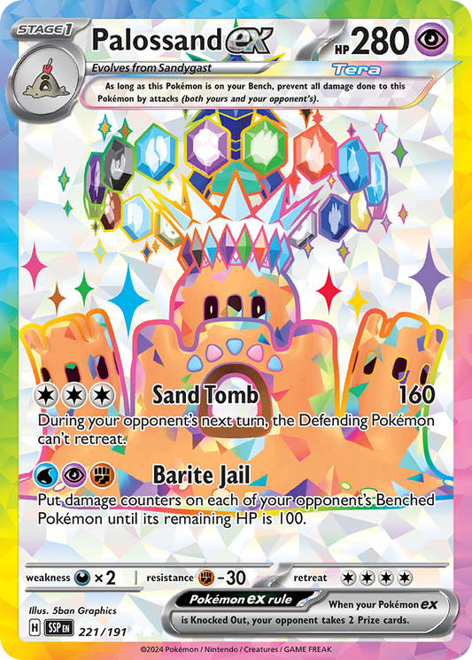 Palossand ex – Surging Sparks
