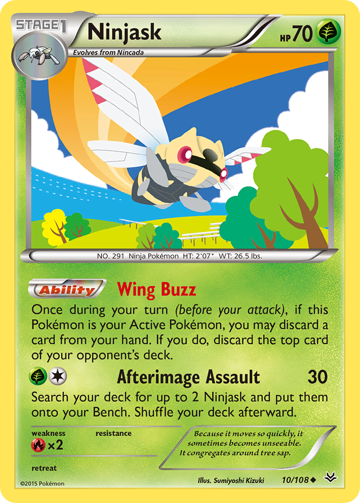 Ninjask – Roaring Skies