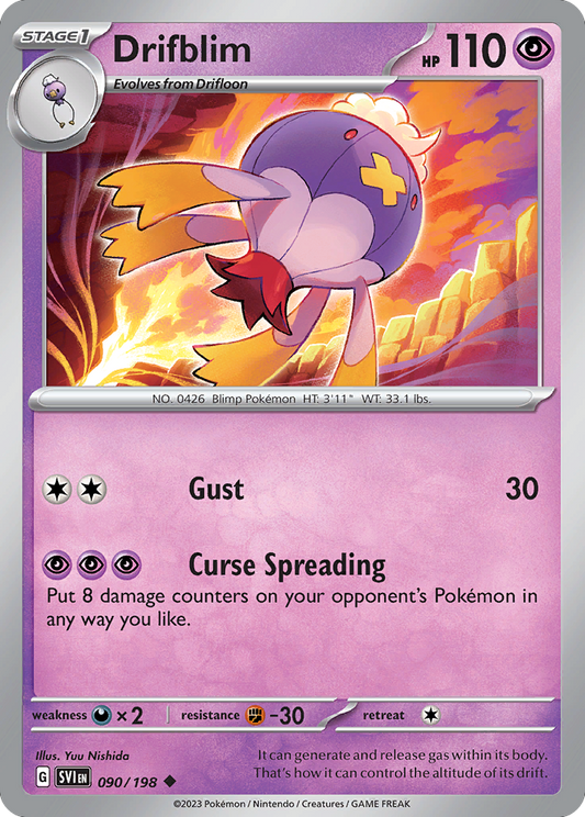 Drifblim – Scarlet & Violet
