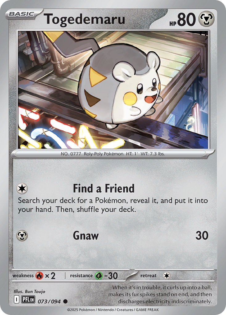 Togedemaru – Phantasmal Flames