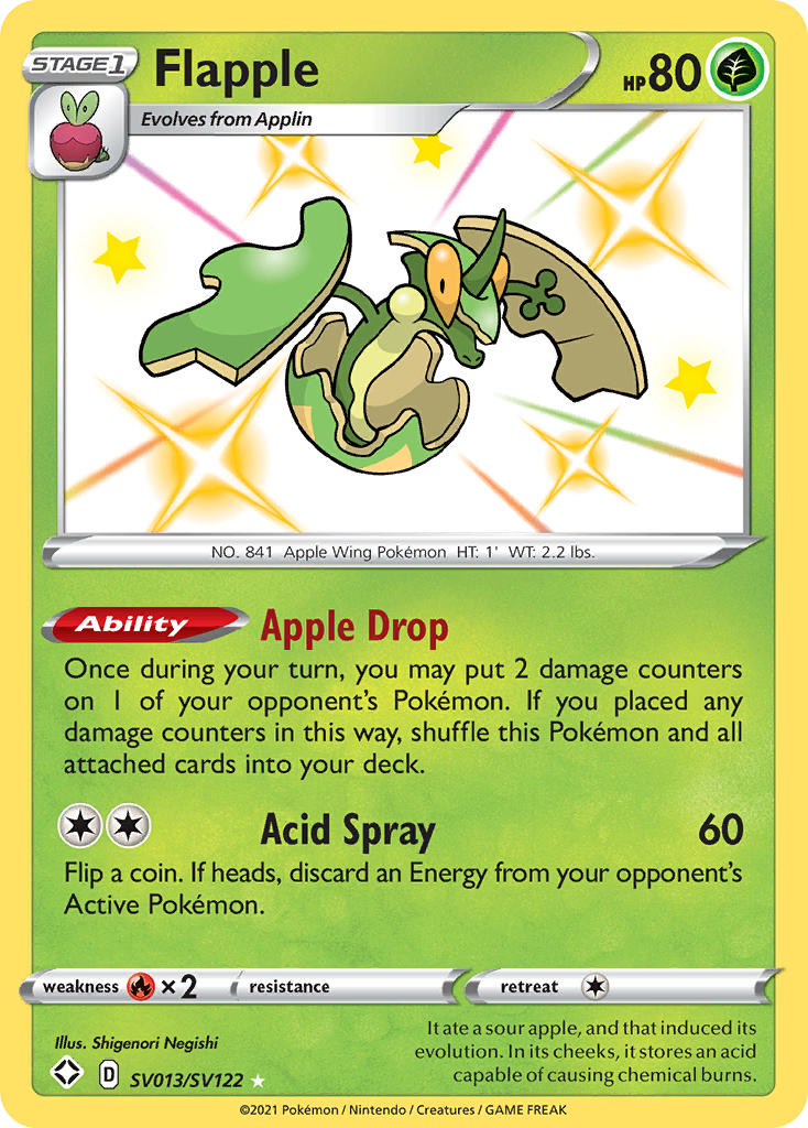 Flapple – Shining Fates Shiny Vault